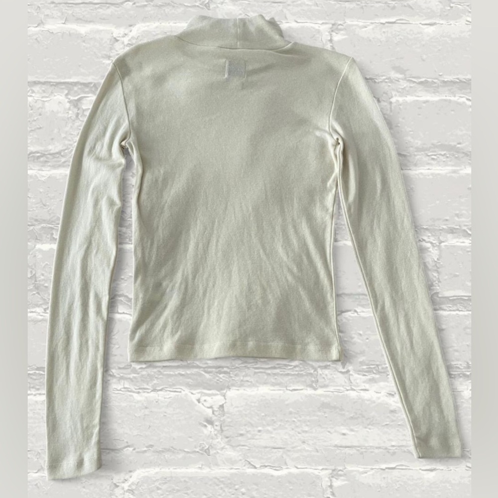 BDG Urban Outfitters Cream Mockneck Top - Picture 2 of 3